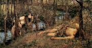 John William Waterhouse A Naiad (mk41) oil